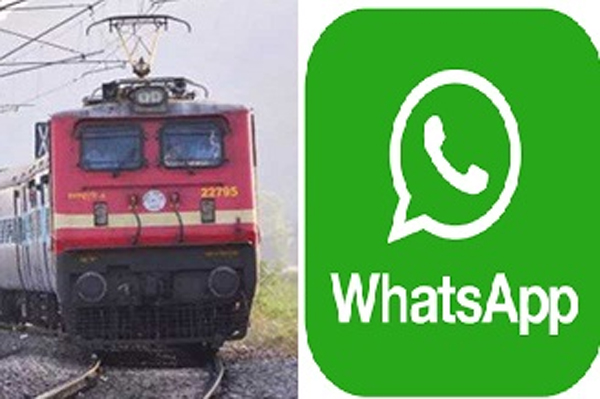 indian railways with whatsapp